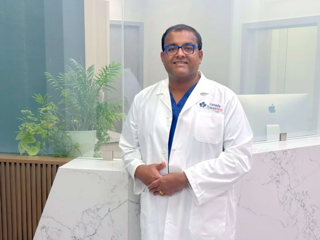 Dr. Ranjith Ratnasingam virtual travel health specialist